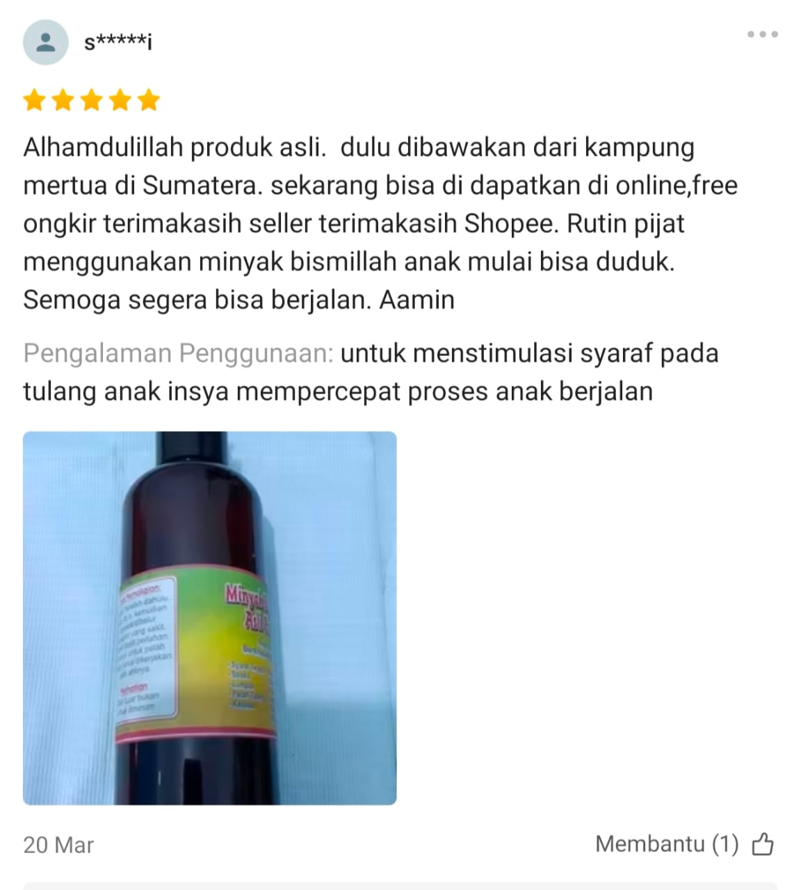 Minyak Bismillah